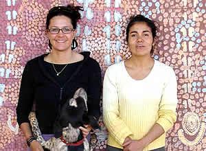 Cecilia Alfonso and Gloria Morales