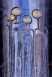 Fiona Omeenyo painting
