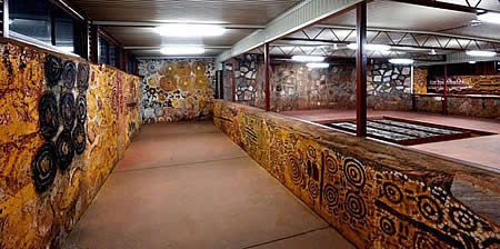 Yuendumu Men's Museum interior