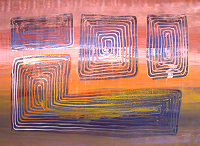 Rosella Namok painting