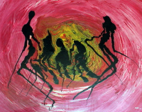 Silas Hobson painting